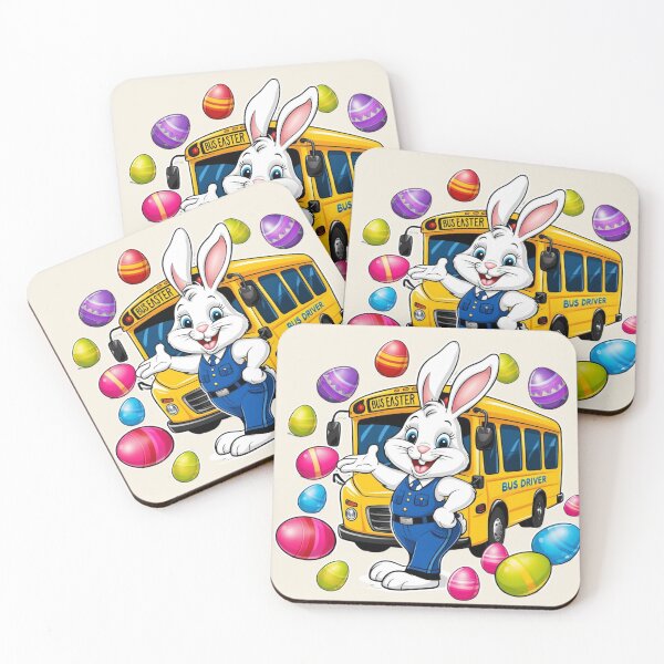 Item preview,  Bunny the bus driver designed and sold by Nature's Palette.
