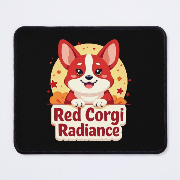 Item preview, Red Corgi – Red Corgi Radiance Vibrant Adorableness designed and sold by zoughlal.