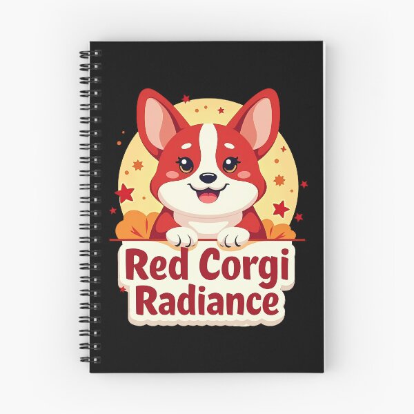 Item preview, Red Corgi – Red Corgi Radiance Vibrant Adorableness designed and sold by zoughlal.