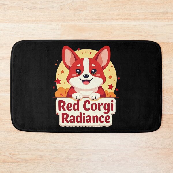Item preview, Red Corgi – Red Corgi Radiance Vibrant Adorableness designed and sold by zoughlal.