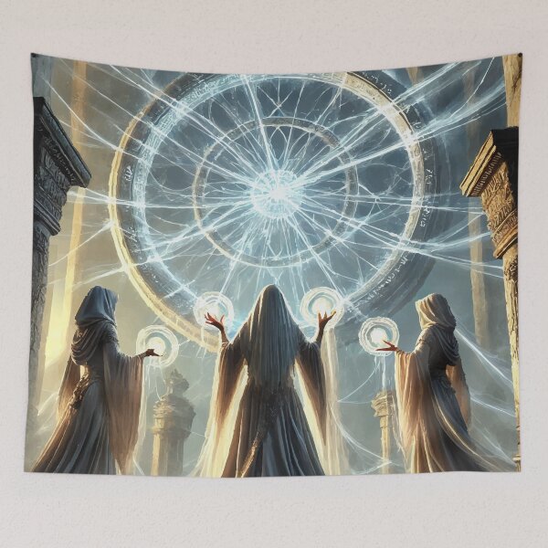 Item preview,  Weavers of Fate: The Sacred Threads of Time  designed and sold by AbstractAnom.