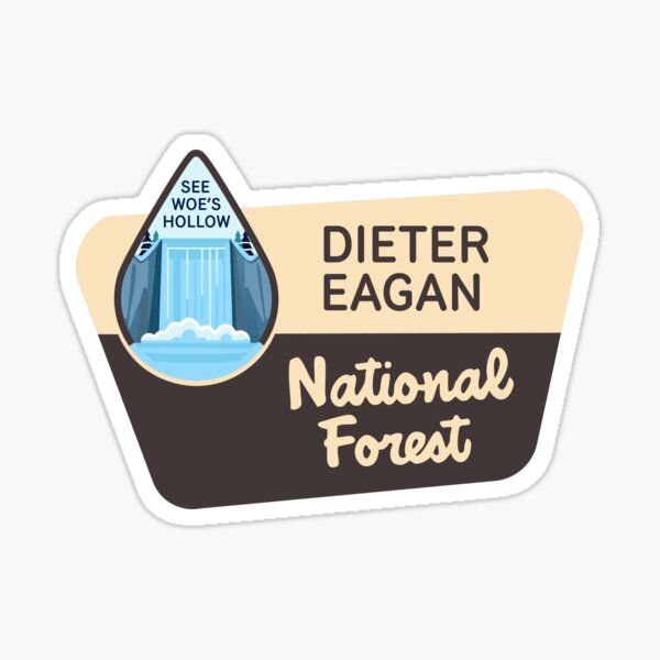 Item preview, Severance- ORTBO Dieter Eagan National Forest designed and sold by Katie Delia Design.
