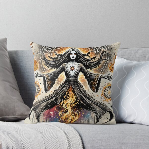 Item preview, The Pyromancer - Tattoo Watercolor designed and sold by AbstractAnom.