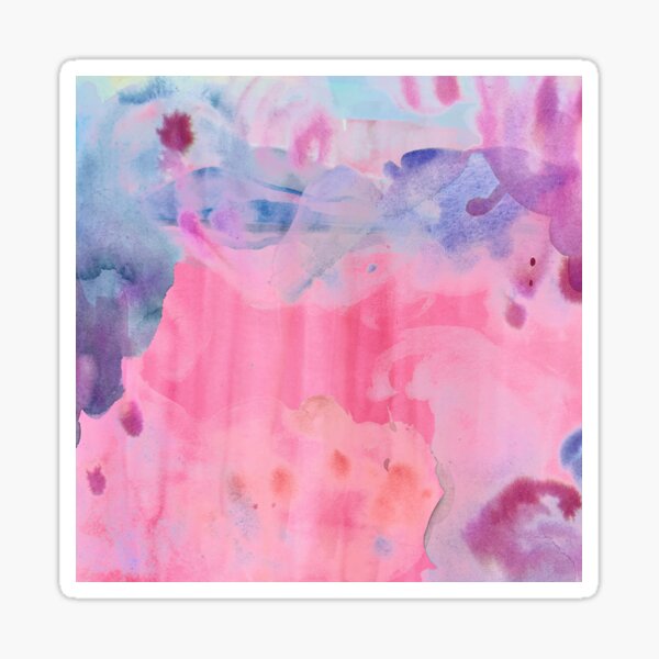 Vista previa del artículo con la obra «Acuarela rosa», diseñado y vendido por GasconyPassion.