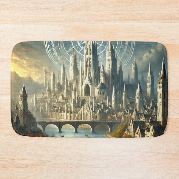 Item preview,  Celestial City of Fate: The Eternal Spires designed and sold by AbstractAnom.