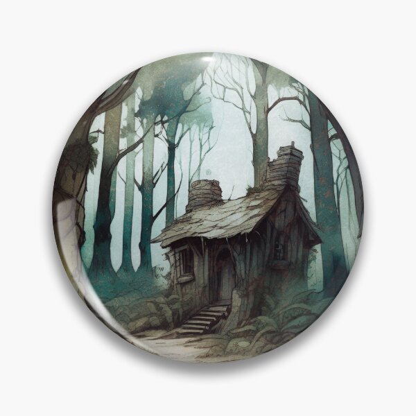Item preview, Enchanted Forest Cottage designed and sold by Vintage Works.