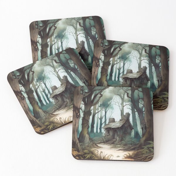 Item preview, Enchanted Forest Cottage designed and sold by Vintage Works.