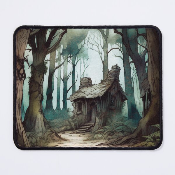 Item preview, Enchanted Forest Cottage designed and sold by Vintage Works.