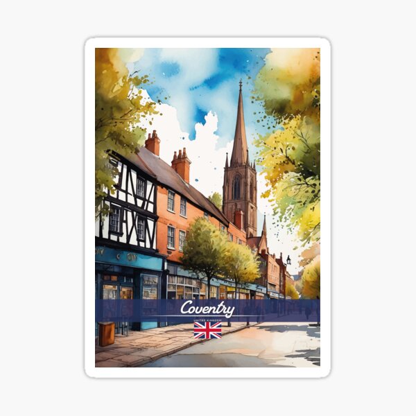 Item preview, Coventry UK Travel designed and sold by Thistle-TShop.