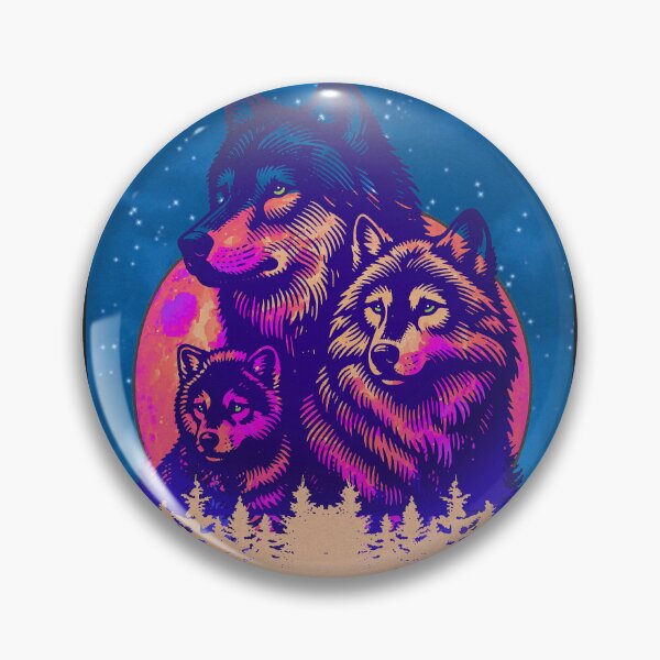Item preview, Wolves Always Protect Their Pack! designed and sold by BrHrocknroll.