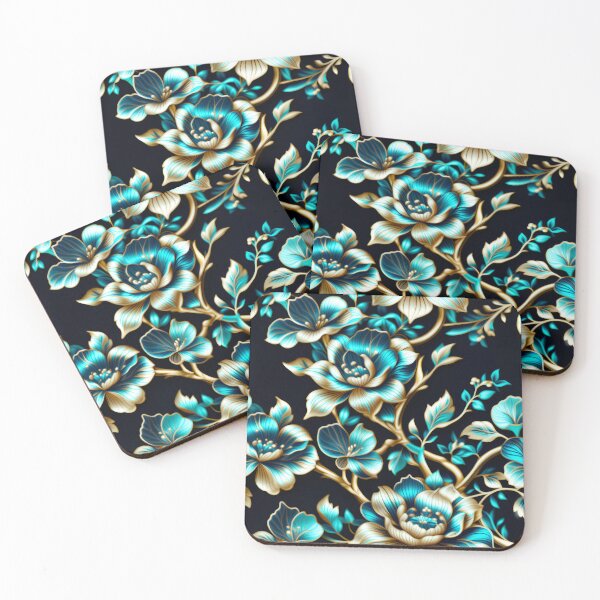 Item preview, Timeless Floral Grace – Intricate Botanical Luxury designed and sold by Juliette Ozkalfayan.