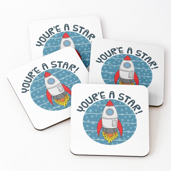 Item preview, You're A Star, Space Rocket School Kindergarten designed and sold by doodlerob.