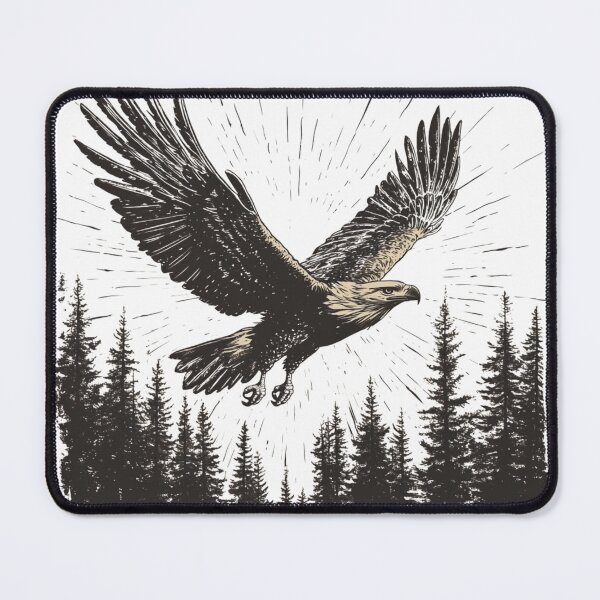 Item preview, Vintage Eagle designed and sold by NicolasGlowArt.