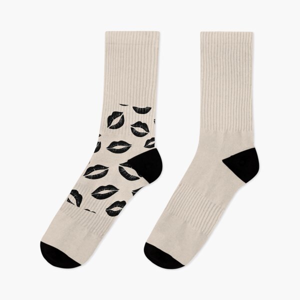 Item preview, Lips prints in black and white theme designed and sold by Regal-Elegances.