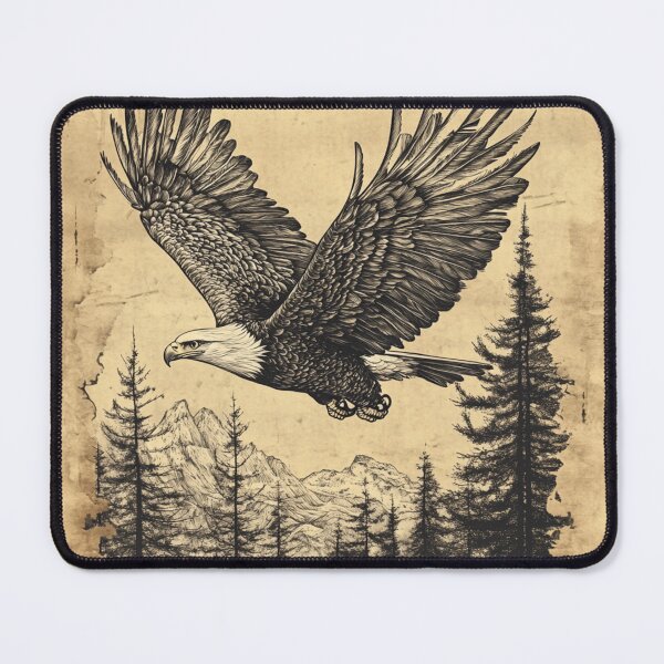 Item preview, Eagle Vintage T-Shirt designed and sold by NicolasGlowArt.