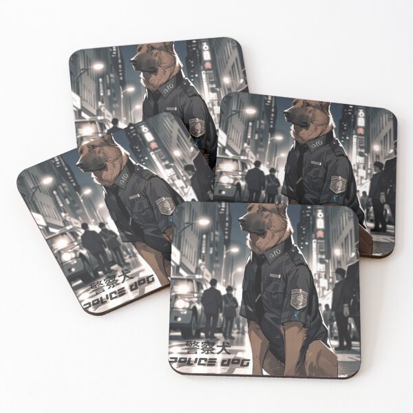 Item preview, Police dog - German Shepherd designed and sold by caperaerik.