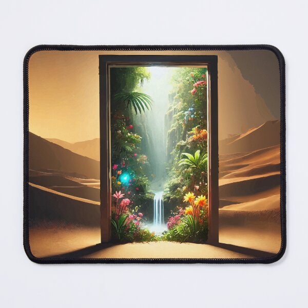 Item preview, Portal to Paradise: The Door Beyond the Sands designed and sold by AbstractAnom.