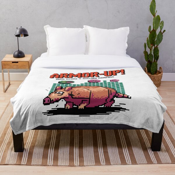 Item preview, Retro Pixel Art Armadillo Video Game Design designed and sold by NaturePixel.
