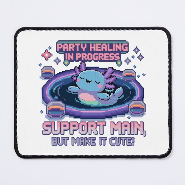 Item preview, Cute Axolotl Pixel Art designed and sold by NaturePixel.