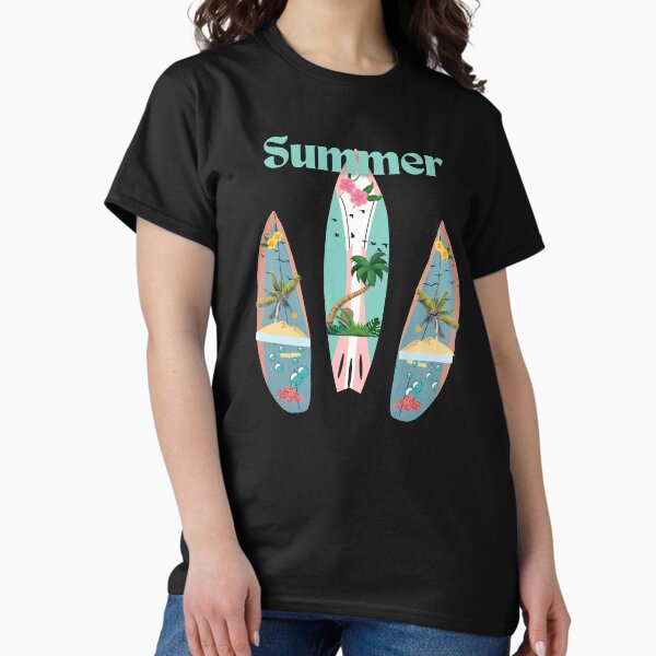 Aperçu de l'œuvre Planches de surf d'été. créée et vendue par MGfashionnew.