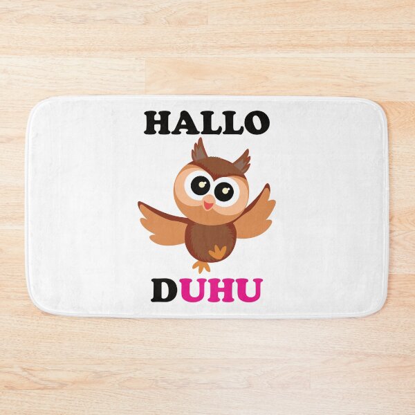 Item preview, Hello Duhu with an UHU designed and sold by MiPa78.
