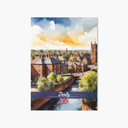 Item preview, Derby UK Travel designed and sold by Thistle-TShop.
