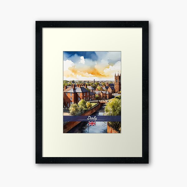 Item preview, Derby UK Travel designed and sold by Thistle-TShop.