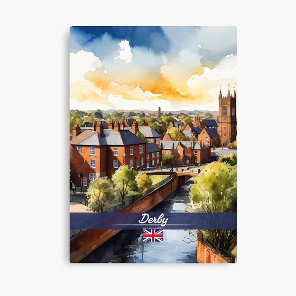 Item preview, Derby UK Travel designed and sold by Thistle-TShop.