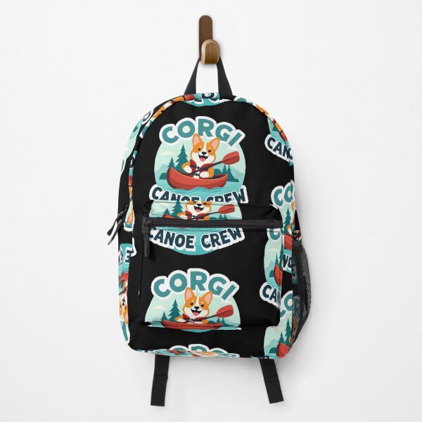 Item preview, Corgi Canoe Adventure – Corgi Canoe Crew Playful Exploration designed and sold by zoughlal.