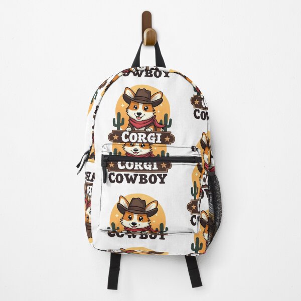 Item preview, Cute Corgi Cowboy – Western Nostalgia & Playful Charm designed and sold by zoughlal.