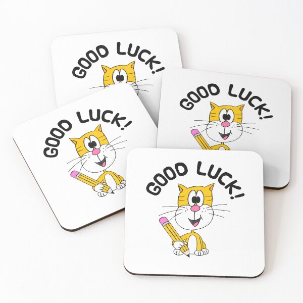 Item preview, School Exams Good Luck Cat GCSE's designed and sold by doodlerob.
