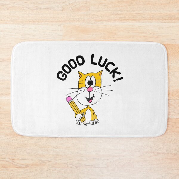 Item preview, School Exams Good Luck Cat GCSE's designed and sold by doodlerob.