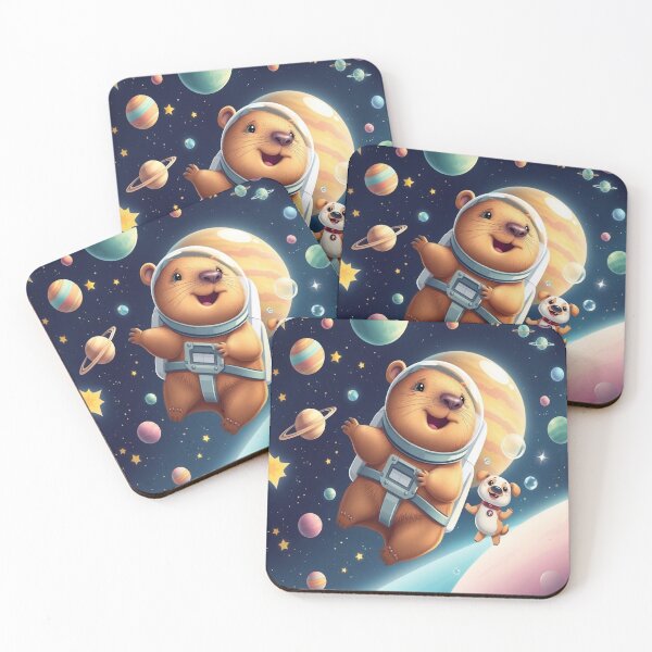 Item preview, Capybara in Space designed and sold by Teixeira224.