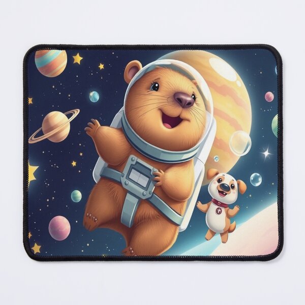 Item preview, Capybara in Space designed and sold by Teixeira224.