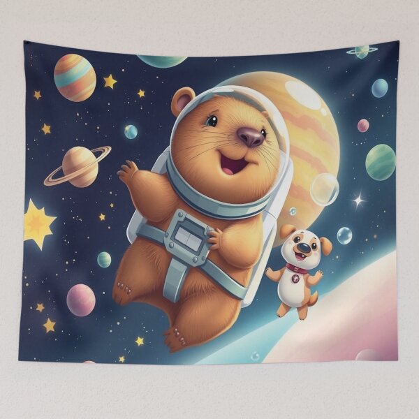 Item preview, Capybara in Space designed and sold by Teixeira224.