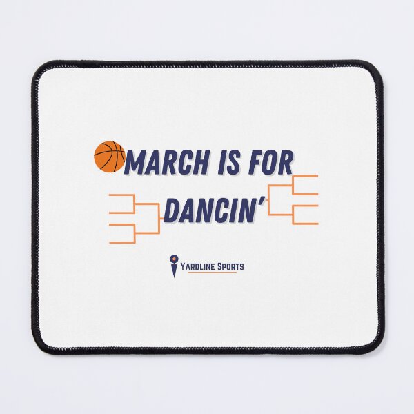 Item preview, March is for Dancin' (and basketball) designed and sold by YardlineSports.
