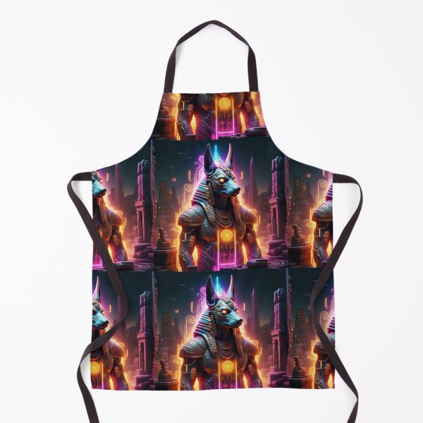 Item preview, Cyberpunk Egypt Neon Hieroglyphs Futuristic Egyptian Cyber Art designed and sold by Creativity Meets Healing.