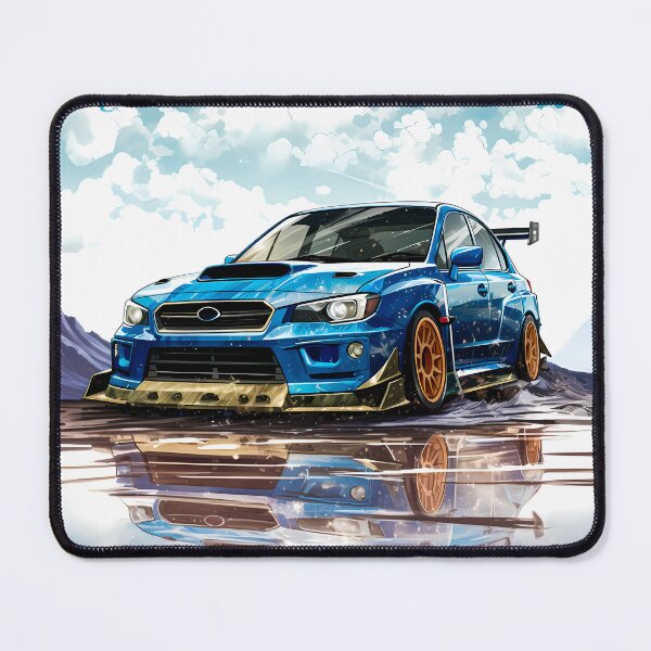 Item preview, High-Performance Sports Car & Stunning Reflective Mountain Artwork designed and sold by RevUpDesign.