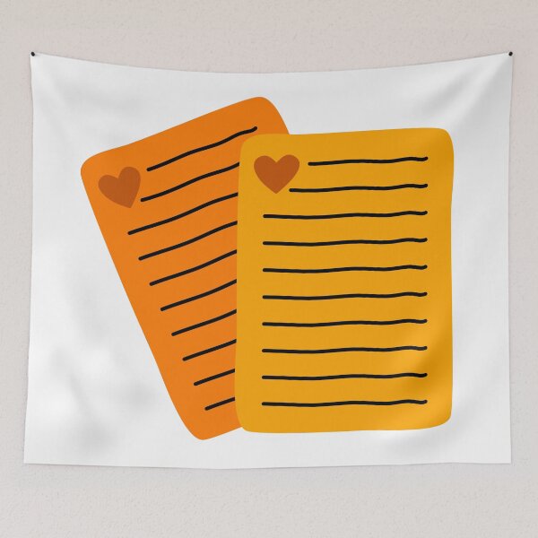 Item preview, colorful love letter designed and sold by broadwaygirl142.