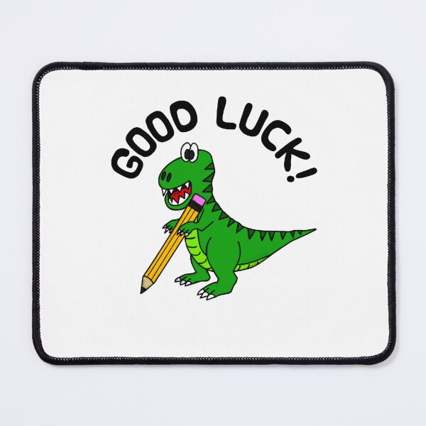 Item preview, School Exams Good Luck Dinosaur T-Rex GCSE's designed and sold by doodlerob.