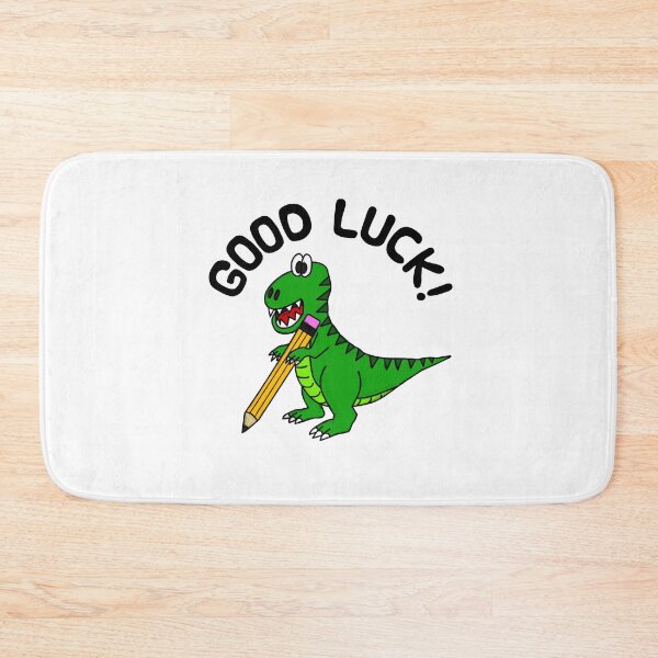 Item preview, School Exams Good Luck Dinosaur T-Rex GCSE's designed and sold by doodlerob.