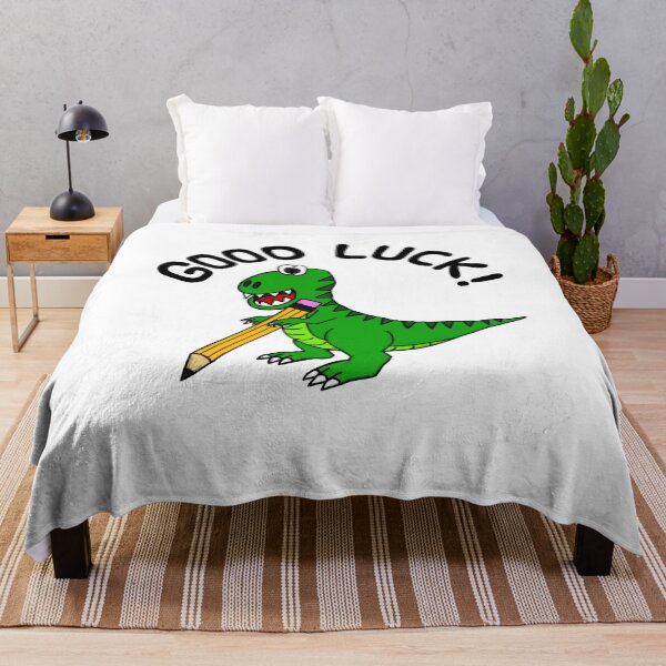 Item preview, School Exams Good Luck Dinosaur T-Rex GCSE's designed and sold by doodlerob.