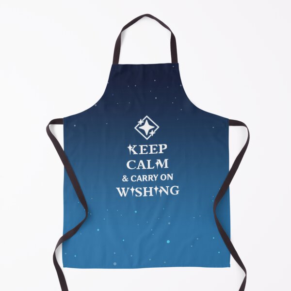 Item preview, Keep Calm & Carry On Wishing - Genshin Impact designed and sold by kyaramerupurin.