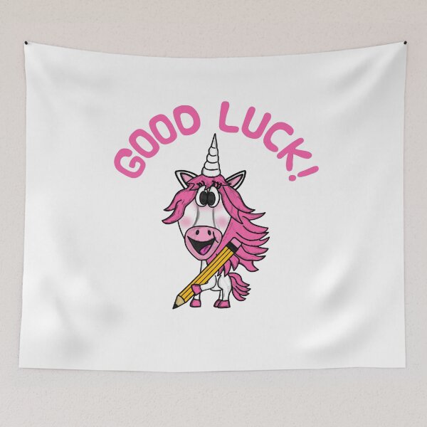 Item preview, School Exams Good Luck Unicorn GCSE's designed and sold by doodlerob.