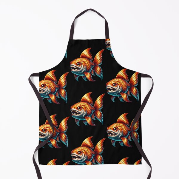 Item preview, Cool goldfish with sharp teeth. designed and sold by ReneMM.