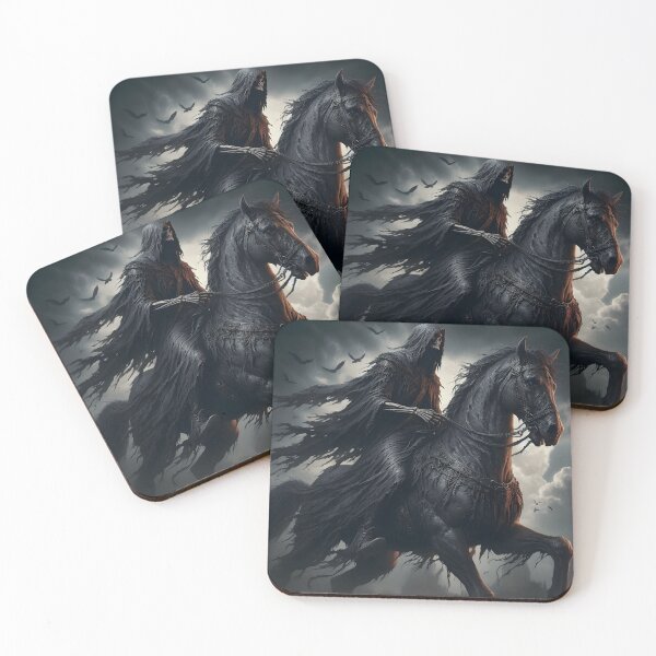 Item preview, Horseman of the Apocalypse of Death designed and sold by GalleryBrisArt.
