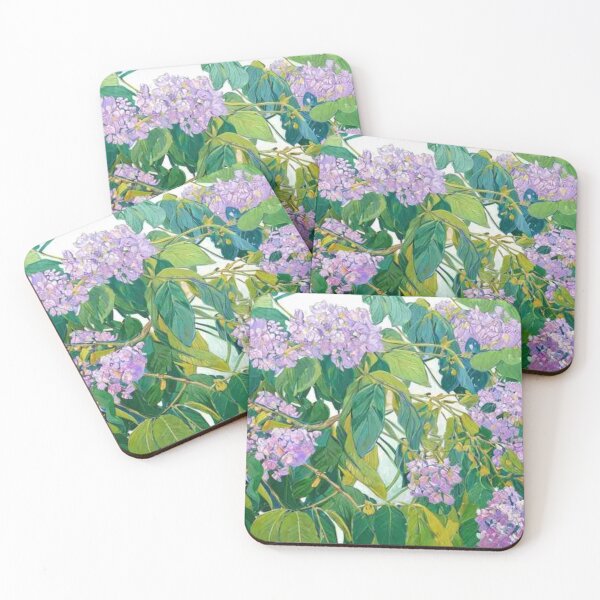 Item preview, vibrant purple Lagerstroemia (Ta-bek) flowers in full bloom designed and sold by Glam-OOTD.