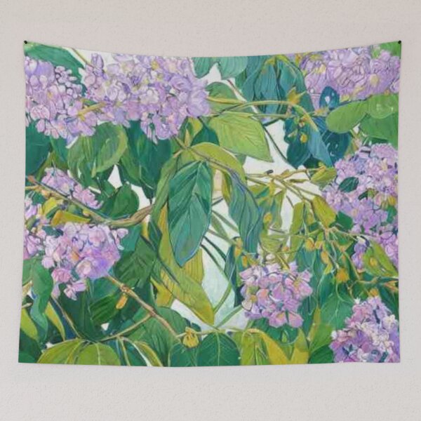 Item preview, vibrant purple Lagerstroemia (Ta-bek) flowers in full bloom designed and sold by Glam-OOTD.