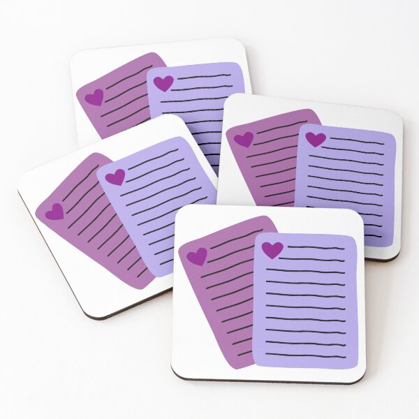 Item preview, colorful love letter designed and sold by broadwaygirl142.