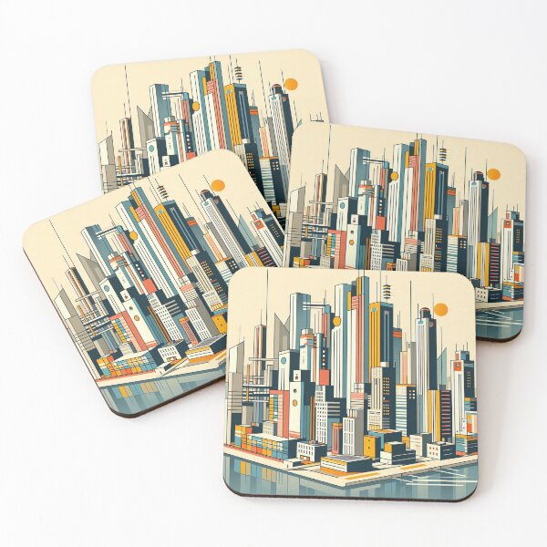 Item preview,   Abstract City 5 designed and sold by Tsveti Dinkova.